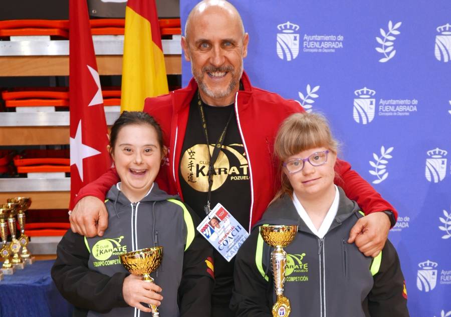 Plata y Bronce para dos Para-Karatecas del Club Karate Pozuelo en el Campeonato de Madrid Absoluto 2020