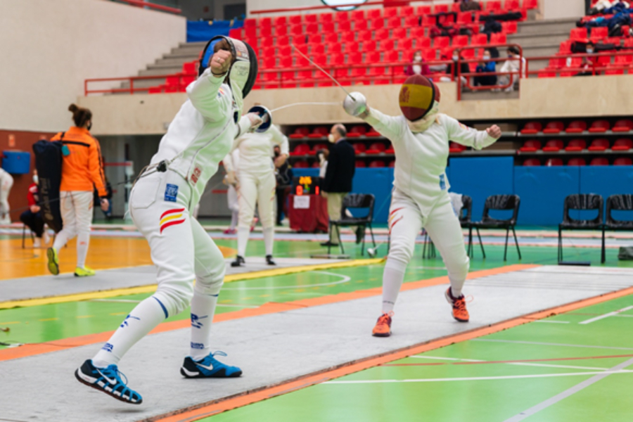 Martina Torrego, del Club Esgrima Pozuelo, subcampeona del torneo nacional sub-15