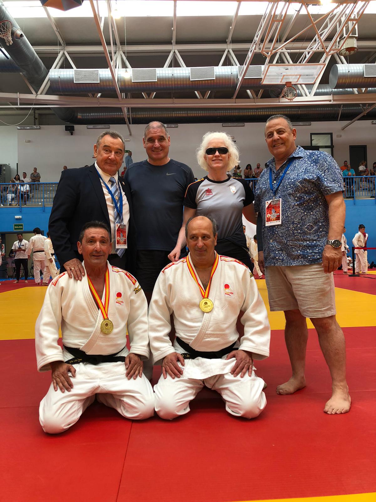 Félix Jiménez y Rafael Prado, del Judo Club Pozuelo, campeones de España de Katame No Kata