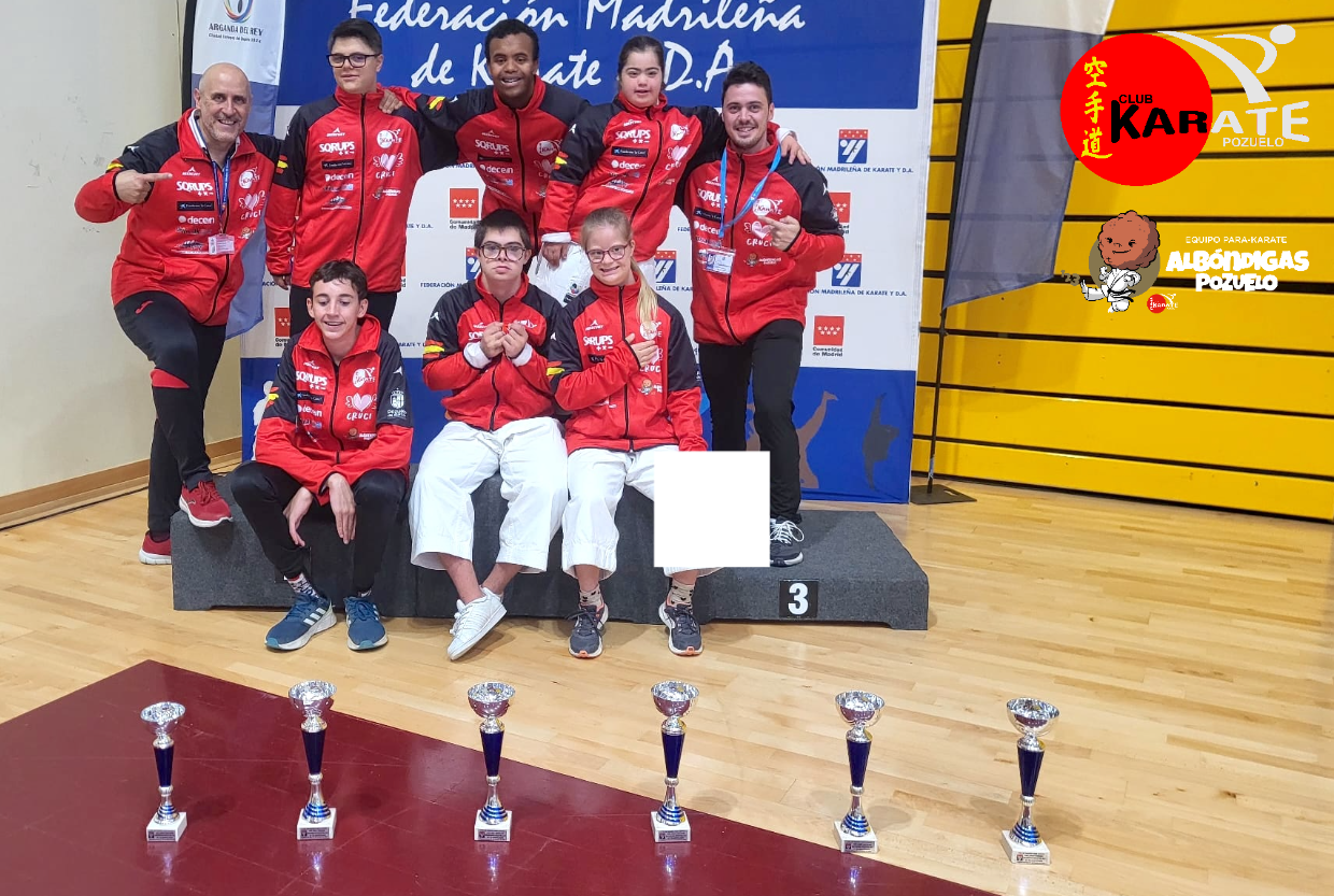 El Club Karate Pozuelo brilla en el Campeonato de Madrid Cadete, Junior y Sub-21