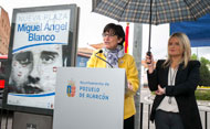 Acto de inauguración de la Plaza en honor a Miguel Ángel Blanco (Se abre en ventana nueva)