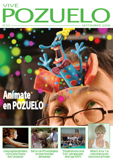 Revista Municipal Vive Pozuelo, Septiembre 2008