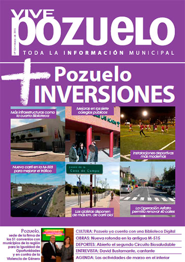 Revista municipal Vive Pozuelo, Marzo 2015