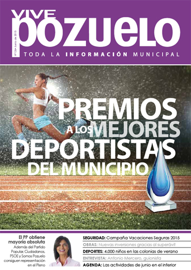 Revista municipal Vive Pozuelo, Junio 2015