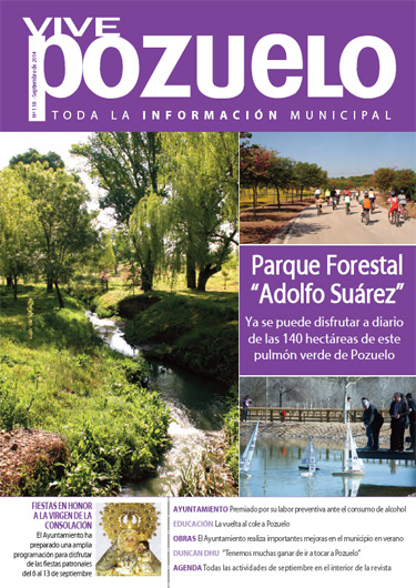 Revista Municipal Vive Pozuelo, Septiembre 2014