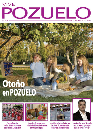 Revista municipal Vive Pozuelo, Octubre 2008