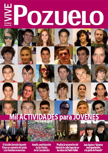 Revista municipal Vive Pozuelo,  Octubre 2009