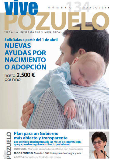 Revista municipal Vive Pozuelo, Marzo 2016