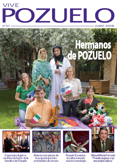 Revista municipal Vive Pozuelo, Junio 2008