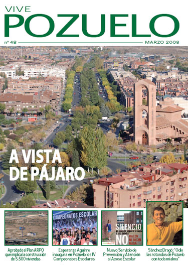 Revista municipal Vive Pozuelo, Marzo 2008