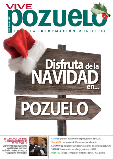 Revista municipal Vive Pozuelo,  Diciembre 2011