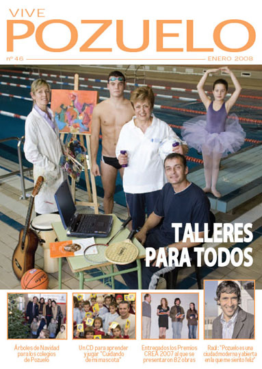 Revista municipal Vive Pozuelo, Enero 2008