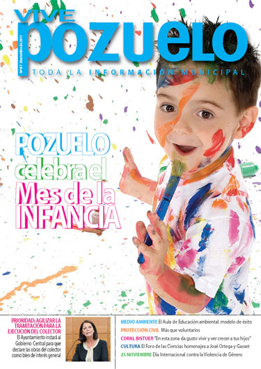 Revista municipal Vive Pozuelo,  Noviembre 2011