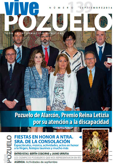 Revista municipal Vive Pozuelo, Septiembre 2016