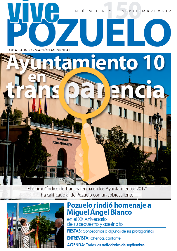 Portada Vive Pozuelo - Septiembre 2017