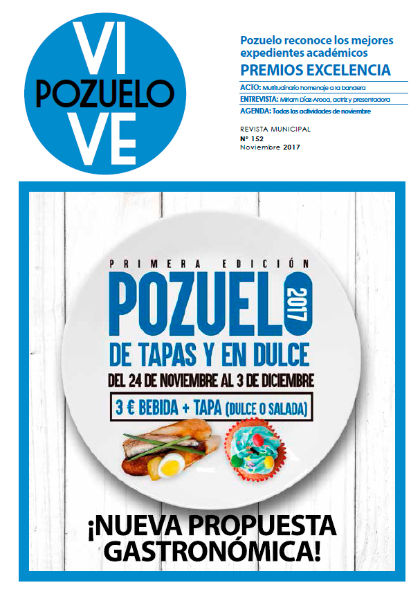 Portada Vive Pozuelo del mes de noviembre de 2017