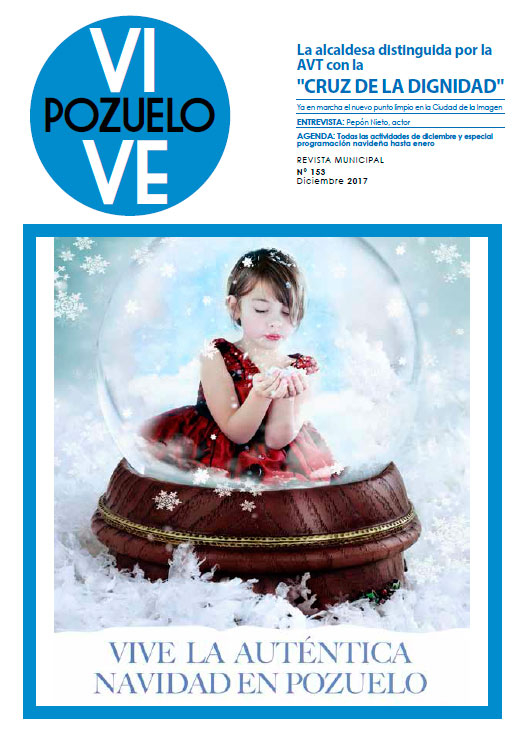 Portada del Vive Pozuelo del mes de diciembre de 2017