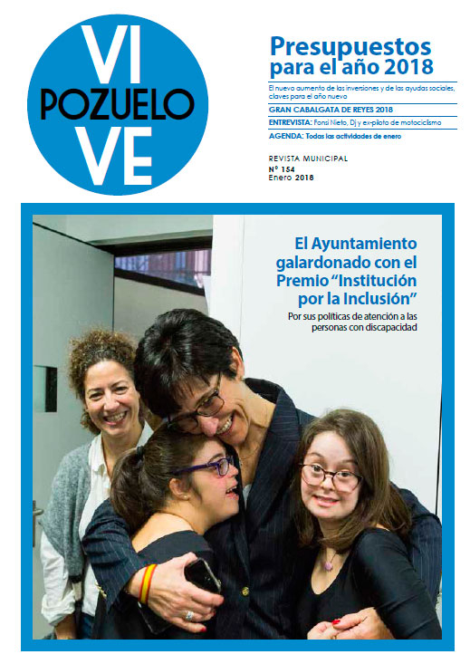 Portada Vive Pozuelo - Enero 2018