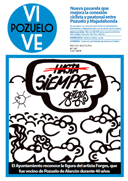 Portada Vive Pozuelo - Abril 2018