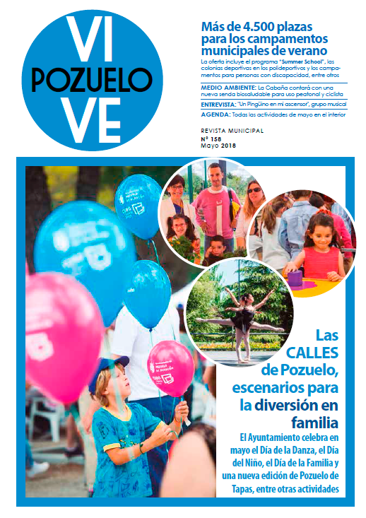 Portada Vive Pozuelo - Mayo 2018