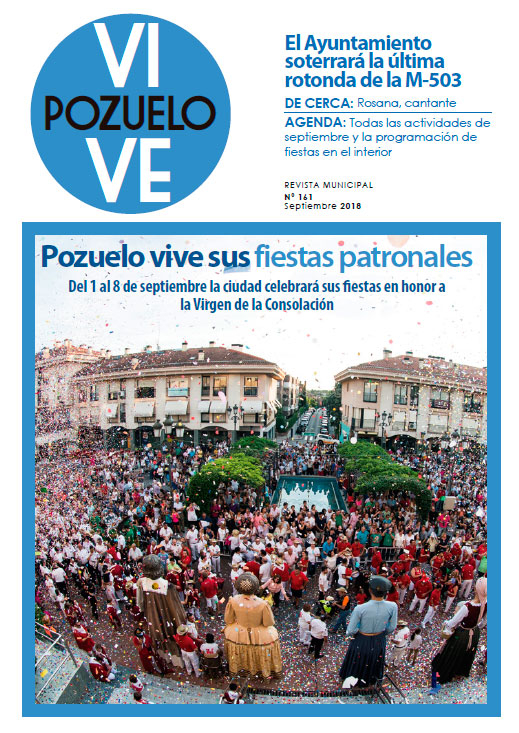 Portada Vive Pozuelo - Septiembre 2018