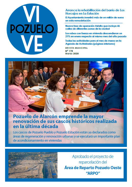 Portada Vive Pozuelo - marzo 2020