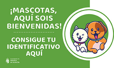 Banner distintivo mascotas