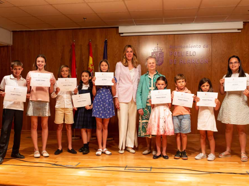 Entrega de premio del Concurso Escolar de Poesía, Ilustración y Declamación “Gerardo Diego” 