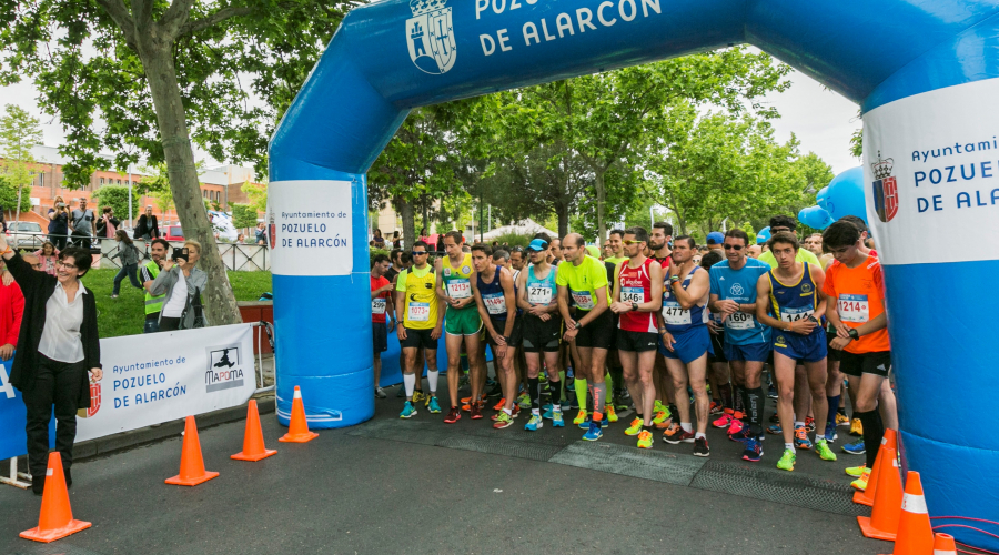 Salida de la carrera popular