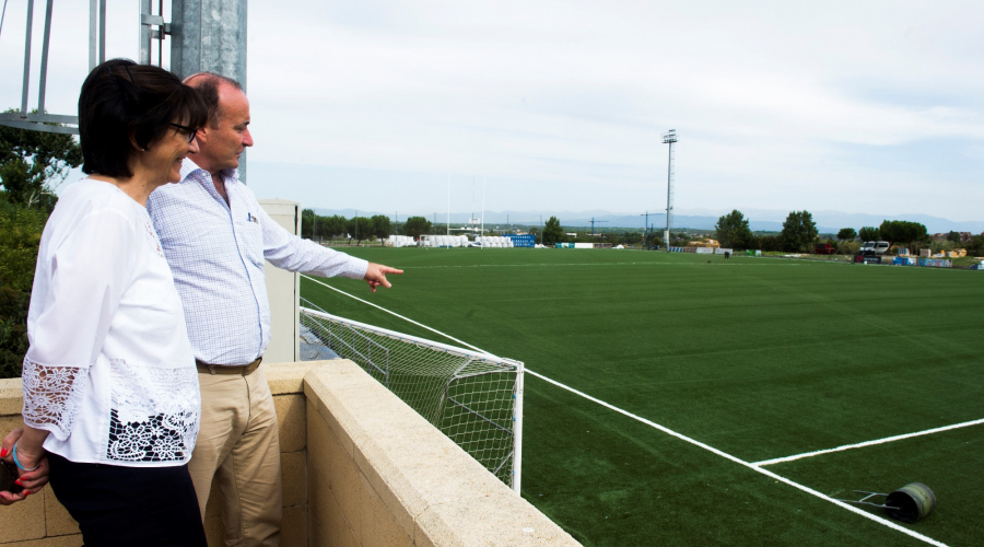 Visita a la ciudad deportiva Valle de las Cañas